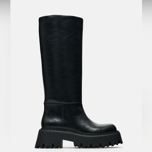 Lug Sole Boots Size 8